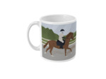 Tasse ou mug d'équitation "Sur le Cheval" - Personnalisable