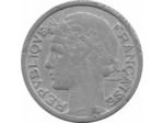FRANCE 2 FRANCS MORLON ALU 1945 C TB-