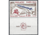 FRANCE PHILATEC N°1422 AVEC VIGNETTE NEUF ** LUXE GOMME D'ORIGINE
