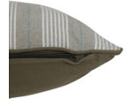 Atmosphera - Coussin Groove 58x38cm rayé Vert