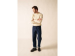 Pull marin uni Matelot Coupe ajustée 100% laine SAINT JAMES