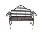 Banc Royal jardin fer 135x45x100cm