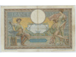 FRANCE 100 FRANCS L.O.M avec LOM SERIE J.313 6-7-1908 TB+