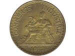 FRANCE 2 FRANCS DOMARD 1922 2 OUVERTS SUP-