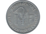 B.C.E.A.O. BCEAO 1 FRANC 1971 TTB+