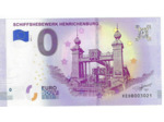 ALLEMAGNE 2019-1 SCHIFFSHEBEWERK BILLET SOUVENIR 0 EURO TOURISTIQUE  NEUF