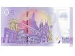 PAYS BAS 2021-2 JOHANNES VERMEER GEZICHT OF DELFT BILLET SOUVENIR 0 EURO