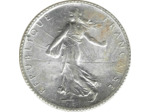 FRANCE 1 FRANC ROTY 1920 SUP/NC Tache