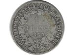 FRANCE 1 FRANC CERES 1872 A PETIT A (Paris) TB