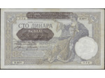 SERBIE 100 DINARA 1-5-1941 SERIE N.2077 TTB (W23)