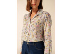 Chemise à motifs Jeanne manches longues