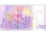 ALLEMAGNE 2020-5 DER BAU DER MAUER BILLET SOUVENIR 0 EURO TOURISTIQUE  NEUF