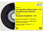 45 Tours CHARLELIE COUTURE "LA SUPREME DIMENSION" / "TU JOUES TOUJOURS"