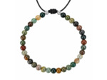 Bracelet Agate Indienne Naturelle – Bijou artisanal D’Ici et de Claire