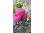Pelote FLOCON (80% Kid mohair 20% soie) - Rose Thyrien