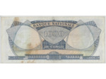 CONGO ( BANQUE NATIONALE DU ) W 8 a 1000 FRANCS 01/08/1964 TTB