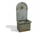 Fontaine murale jardin 40x32x90cm