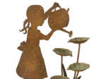 Fontaine petite jardinière 47x30x76cm