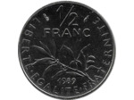 FRANCE 1/2 FRANC ROTY 1989 SUP/NC