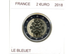 FRANCE 2018 2 EURO Commemorative LE BLEUET SUP