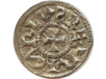 CHARLES II LE CHAUVE (843-877) DENIER CARLVS REX R METVLLO TTB+