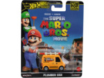 Hot Wheels HXF03 - Plumber Van Mario Bros Movie, orange - 1/64