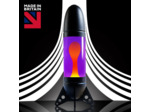Lampe à lave géante Rokit Noire