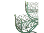 Ensemble de 2 jardinières rectangle 71x28x87cm