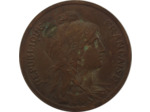 FRANCE 10 CENTIMES DUPUIS 1921 TB (G277)