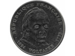 FRANCE 5 FRANCS VOLTAIRE 1994 TTB
