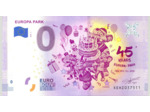 ALLEMAGNE 2020-5 EUROPA PARK 45 YEARS BILLET SOUVENIR 0 EURO TOURISTIQUE  NEUF