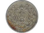 ALLEMAGNE 1/2 MARK 1906 J TB+