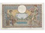 FRANCE 100 FRANCS L.O.M avec LOM SERIE H.300 27-6-1908 TTB