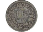 SUISSE 1 FRANC 1886 B TB N1