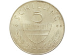 AUTRICHE 5 SCHILLING 1968 SUP