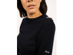 Pull marin uni Brégançon 100% laine Mérinos SAINT JAMES