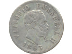 ITALIE 50 CENTESIMI 1863 MBN TB+