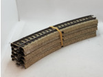 MARKLIN 5100 - HO ELEMENT DE VOIE 1/1 LOT DE 5 RAILS COURBE 18CM