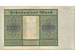 ALLEMAGNE 10000 MARK 19-01-1922 SERIE A TB+