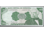 VENEZUELA 20 BOLIVARES 25 SEPTEMBRE 1984 SERIE L NEUF W64a
