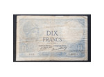 FRANCE 10 FRANCS MINERVE 26-11-1927 SERIE X.45534 TB+ F 06/12a