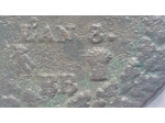 FRANCE 5 CENTIMES DUPRE AN 8 BB (Strasbourg) TB (G126a)