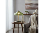 Lampe à Poser Led Cyrus Verte verre Métal 40x40x53cm