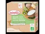 Brasse coco kiwi banane gourde 4x85g Babybio