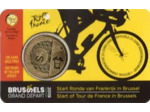 BELGIQUE 2019 2,5 EURO TOUR DE FRANCE COINCARD VERSION FLAMANDE