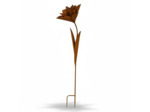Tuteur de jardin fleur fantaisie 32x32x140cm