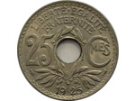 FRANCE 25 CENTIMES LINDAUER 1925 SUP (G380) n4