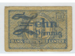 ALLEMAGNE LANDËR 10 PFENNIG ND (1948 ) TB