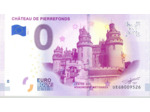 60 PIERREFONDS  2019-1 CHATEAU DE PIERREFONDS BILLET SOUVENIR 0 EURO NEUF
