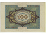 ALLEMAGNE 100 MARK 1 NOVEMBRE 1920 SERIE V TTB